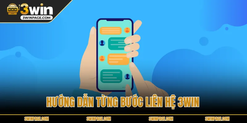 Hướng dẫn từng bước liên hệ 33WIN