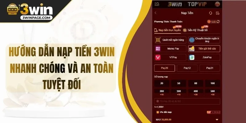 Nạp Tiền 33WIN